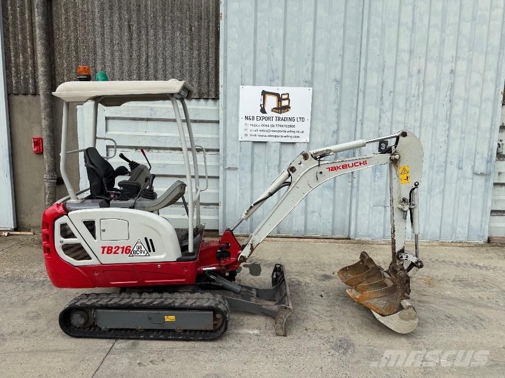 Takeuchi TB 216 Mini excavadoras < 7t