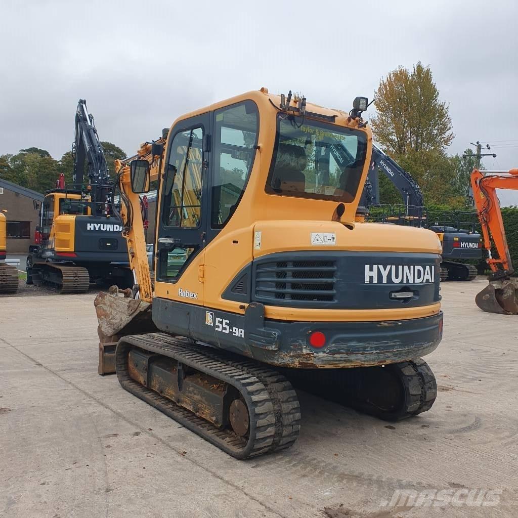 Hyundai R55 Mini excavadoras < 7t