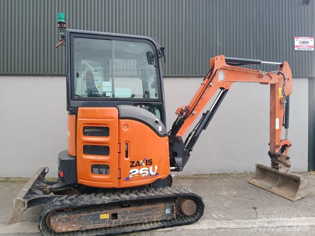 Hitachi ZX 26 U-6 Mini excavadoras < 7t