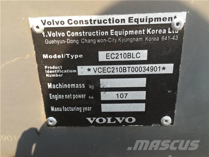 Volvo EC 210 B LC Excavadoras de cadenas