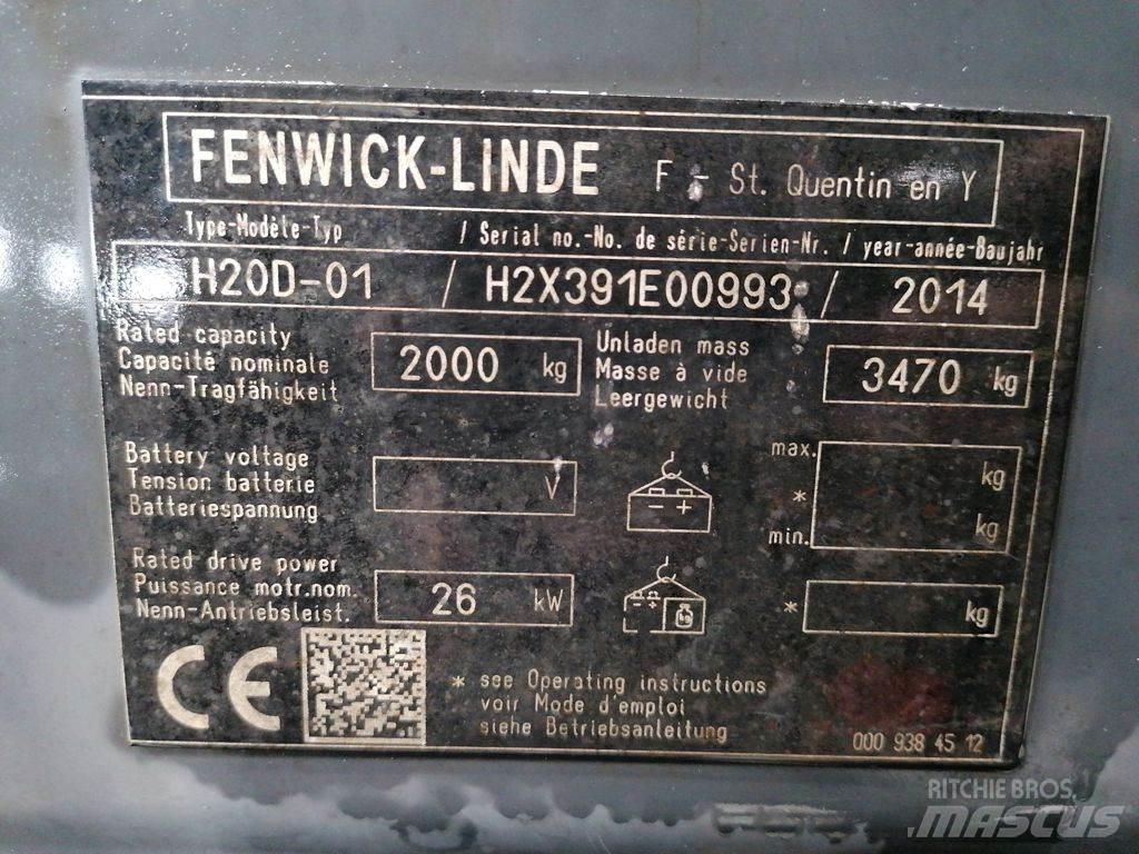Linde H20D-01 Carretillas diesel
