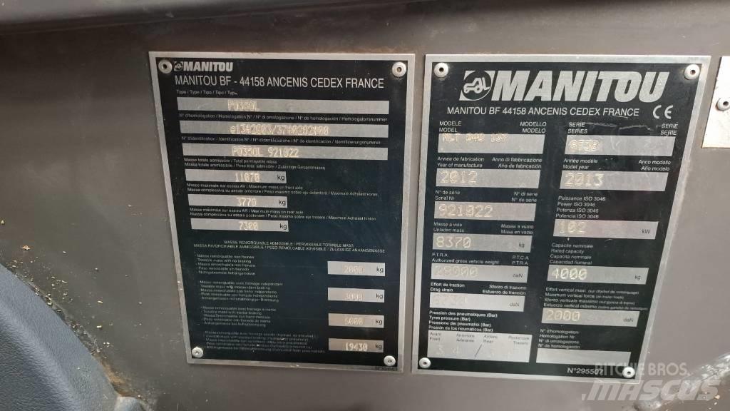 Manitou MLT 840-137 Carretillas telescópicas