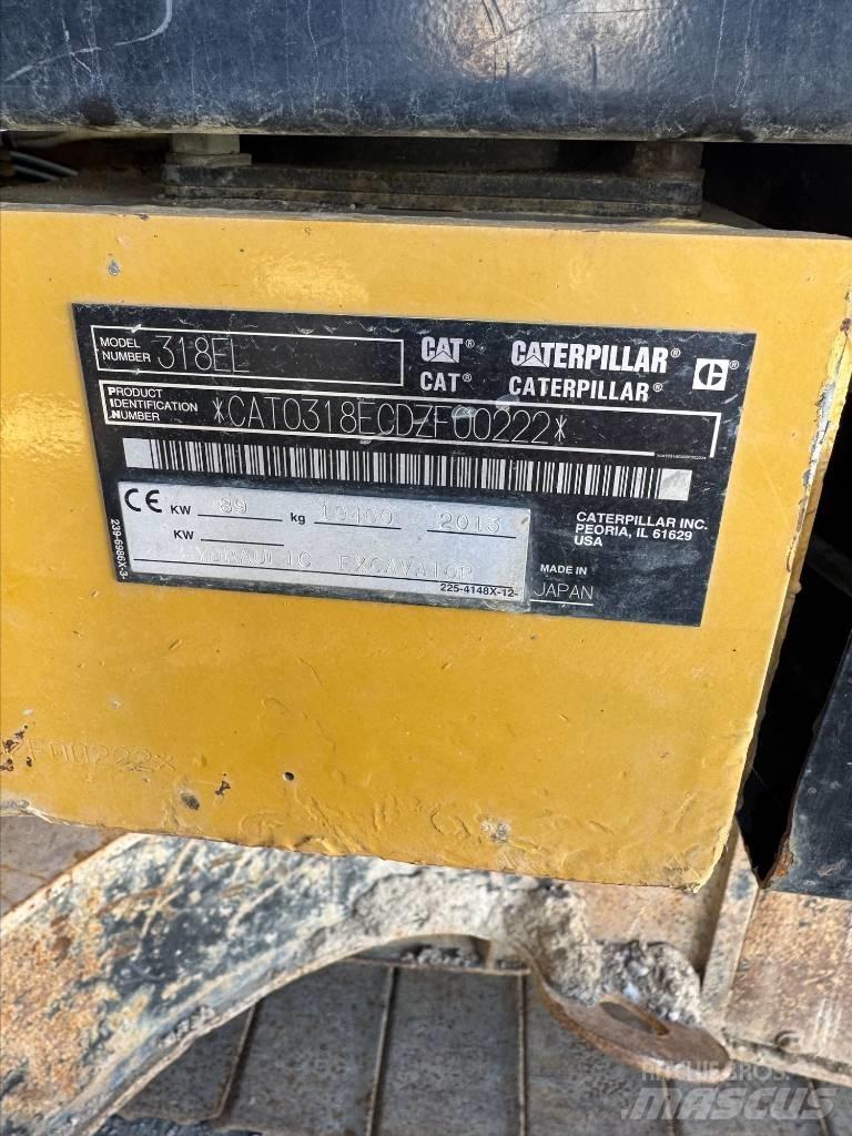 CAT 318 E L Excavadoras de cadenas