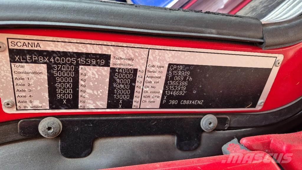 Scania p 380 Grúas todo terreno