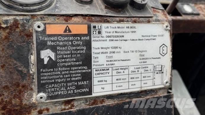 Hyster H 8.00 XL 5 Apiladores eléctricos autopropulsados