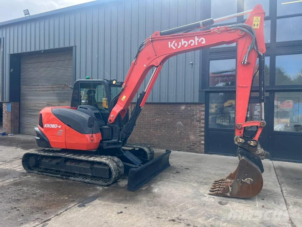 Kubota KX 080-4 Mini excavadoras < 7t