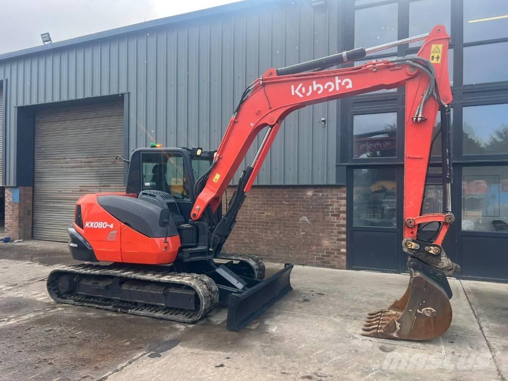 Kubota KX 080-4 Mini excavadoras < 7t