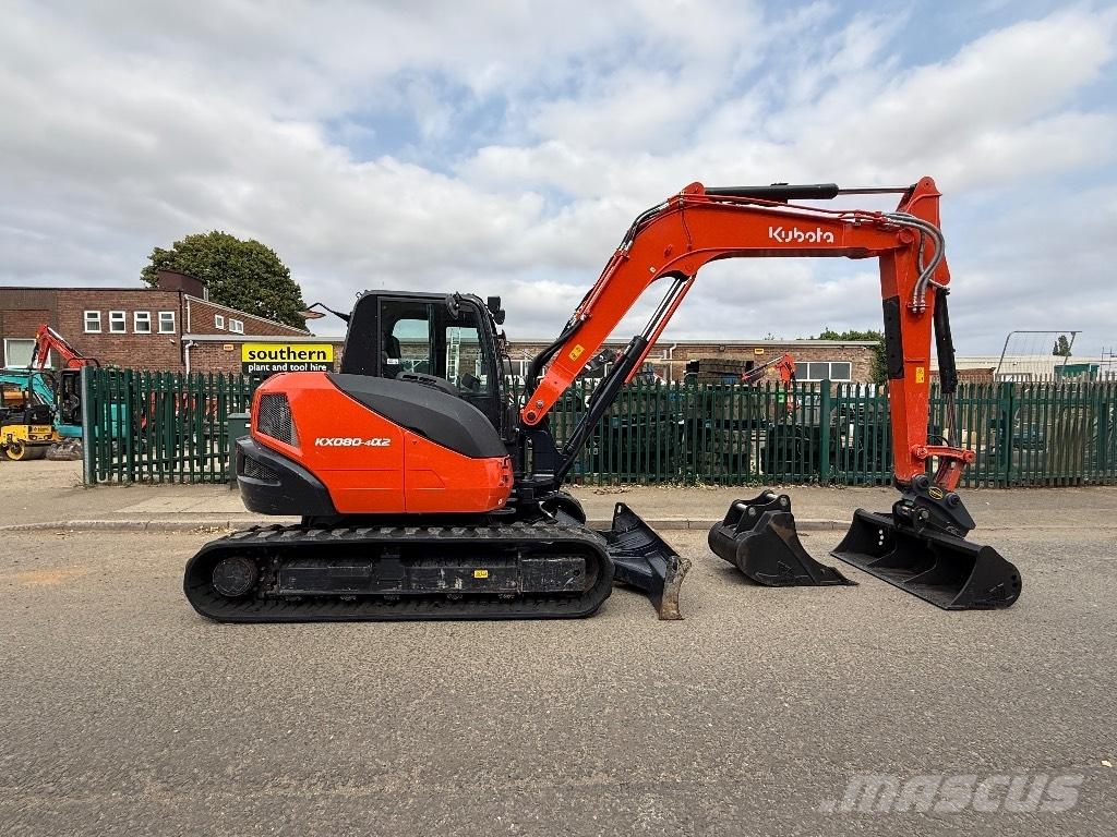 Kubota KX 080-4 Excavadoras 7t - 12t