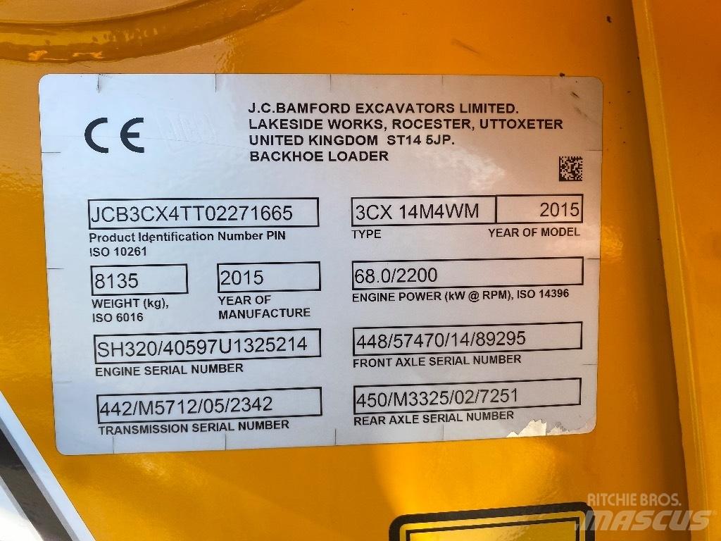 JCB 3 CX Retrocargadoras