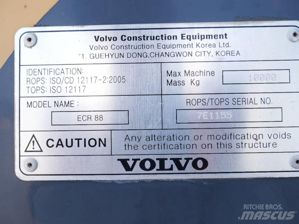 Volvo ECR 88 Excavadoras 7t - 12t