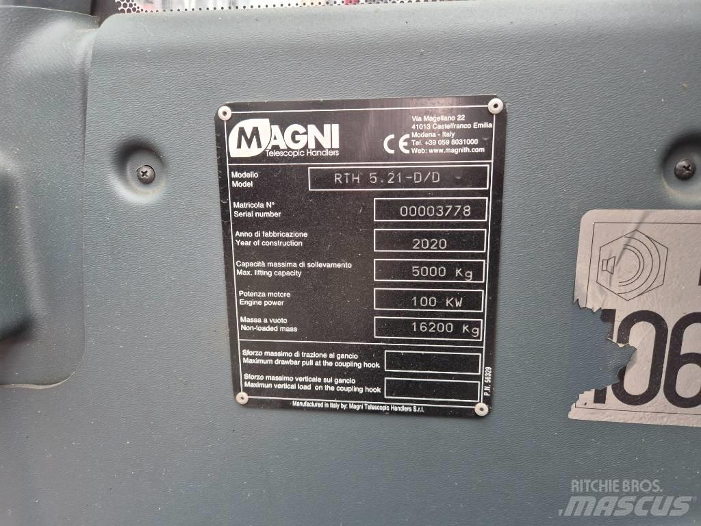 Magni RTH 5.21 D / D Carretillas telescópicas