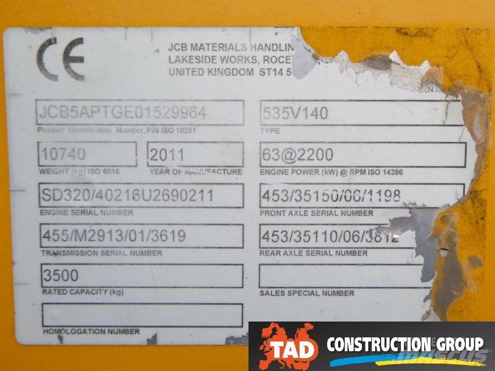 JCB 535-140 Hiviz Carretillas telescópicas