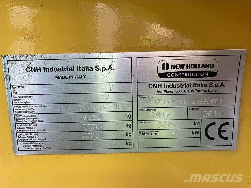 New Holland LB115 Retrocargadoras