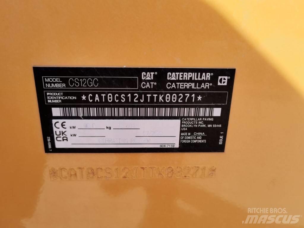 CAT CS 12 GC Rodillos de un solo tambor