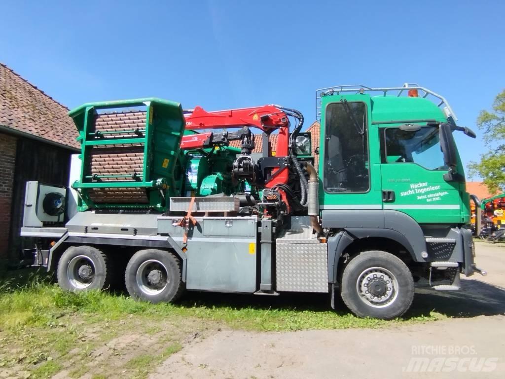 JENZ HEM 583 R-Truck Trituradoras de madera