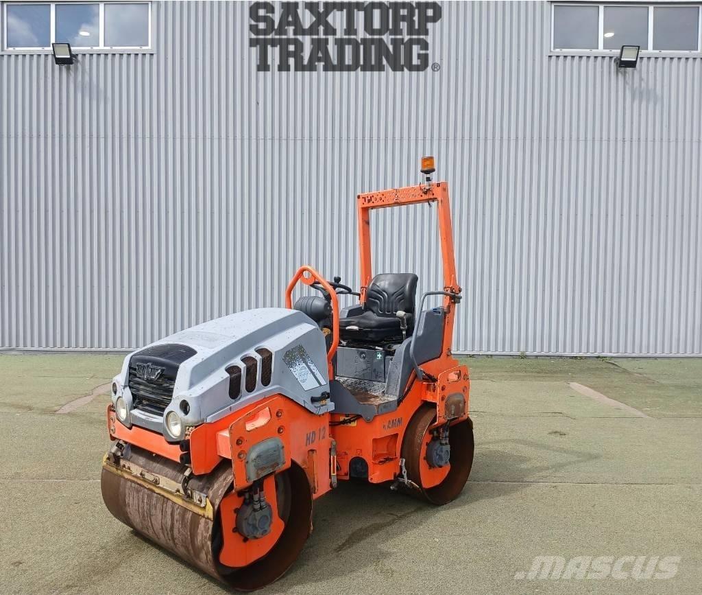 Hamm HD12 VV, Vält Rodillos de doble tambor