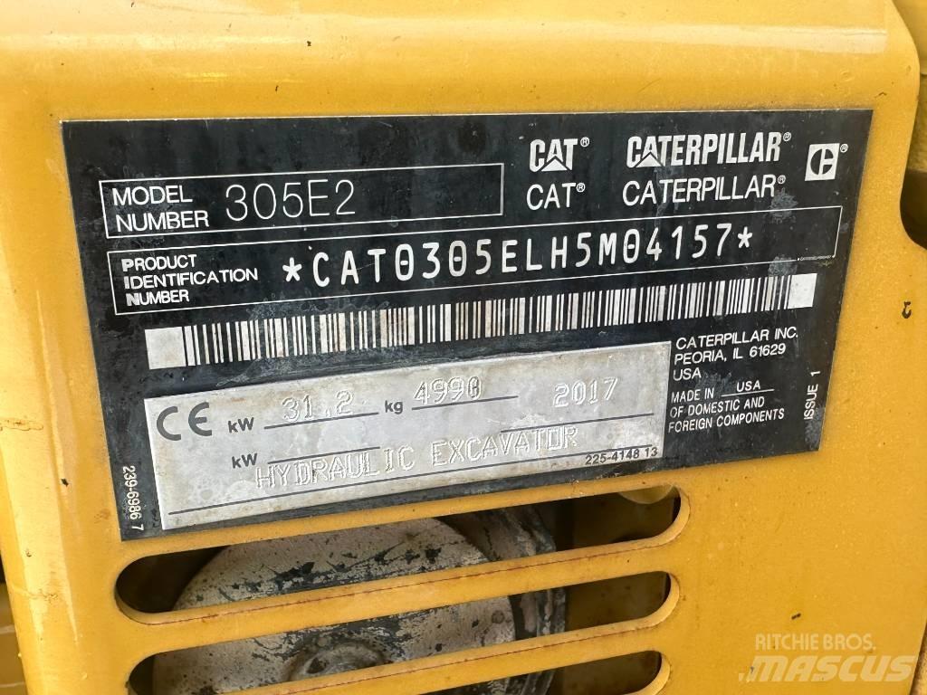 CAT 305 E CR Mini excavadoras < 7t