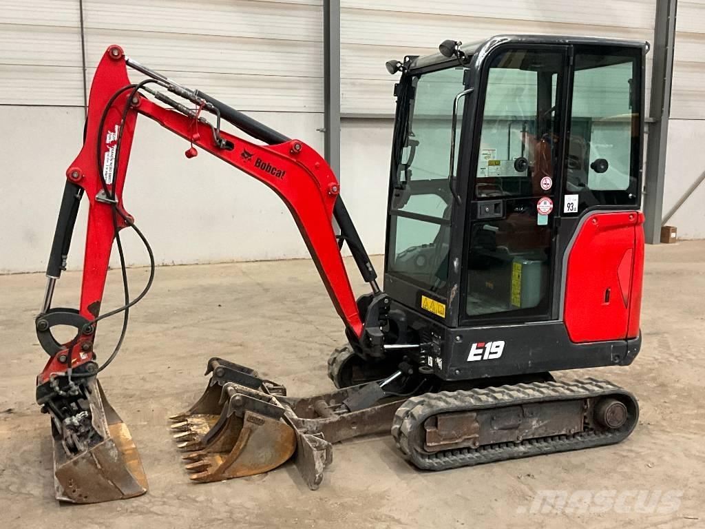 Bobcat E 19 Mini excavadoras < 7t