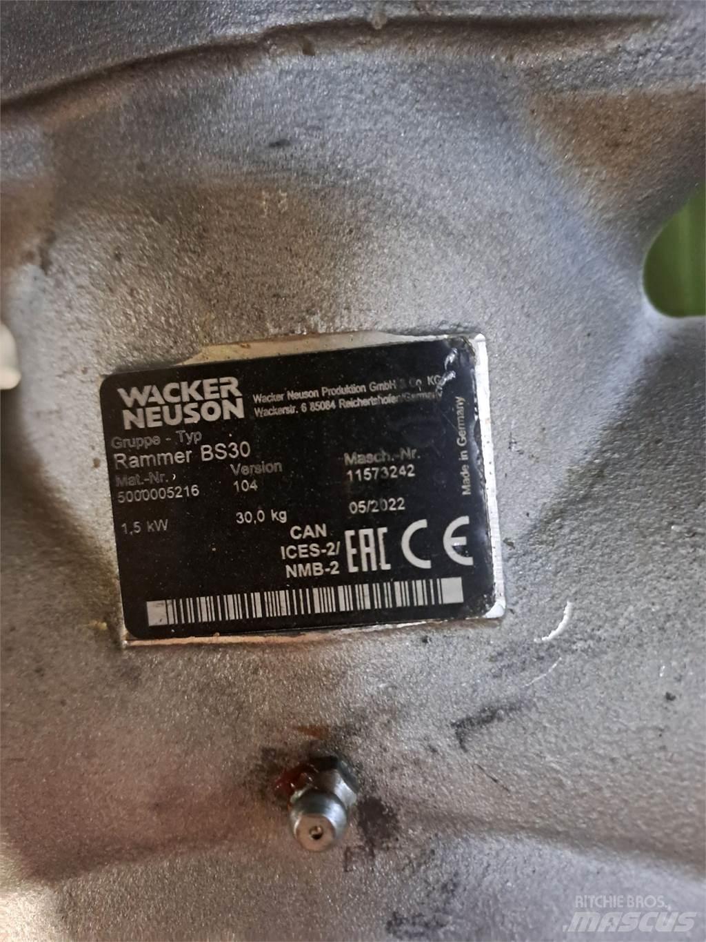 Wacker Neuson BS30 Pisones compactadores