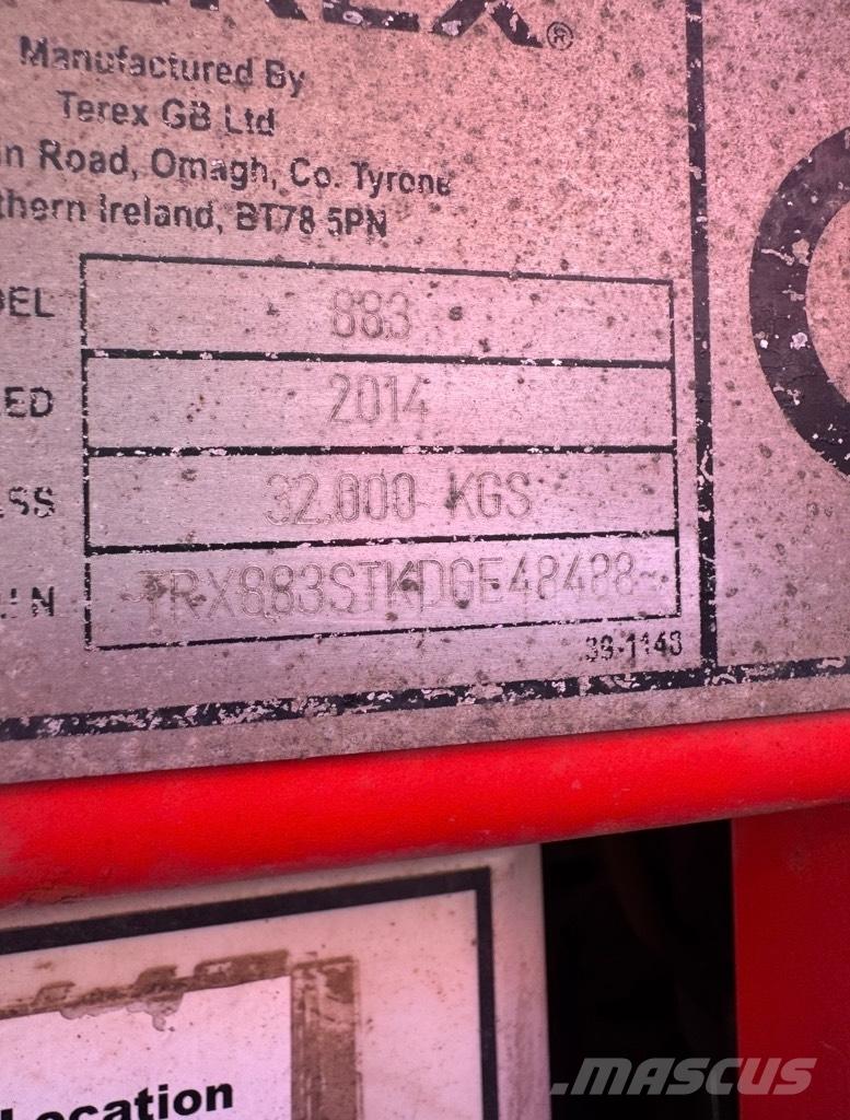 Terex Finlay 883 Machacadoras