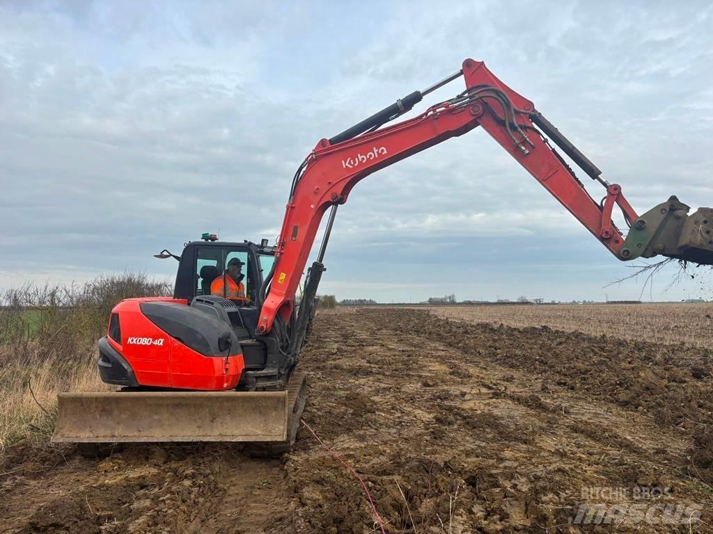 Kubota KX 80-4 Excavadoras 7t - 12t