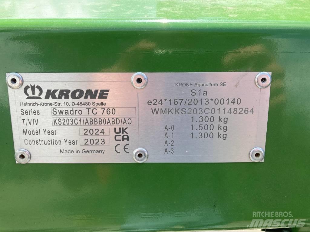 Krone Swadro TC 760 Segadoras hileradoras