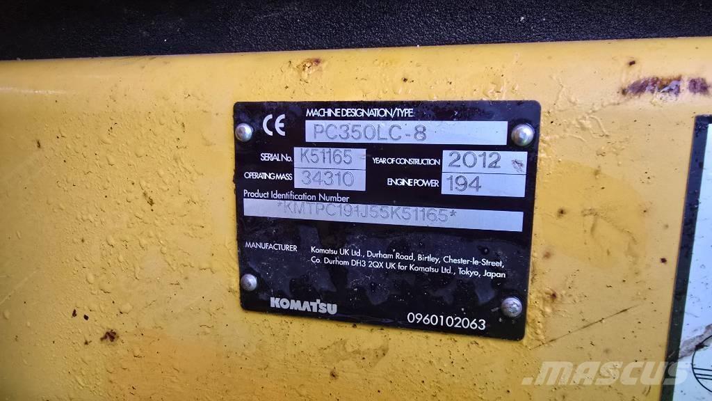 Komatsu PC 350 LC-8K Excavadoras de cadenas