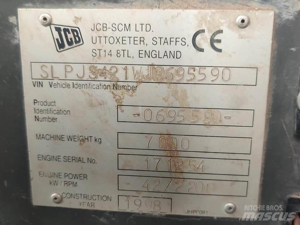 JCB JS70 Excavadoras 7t - 12t