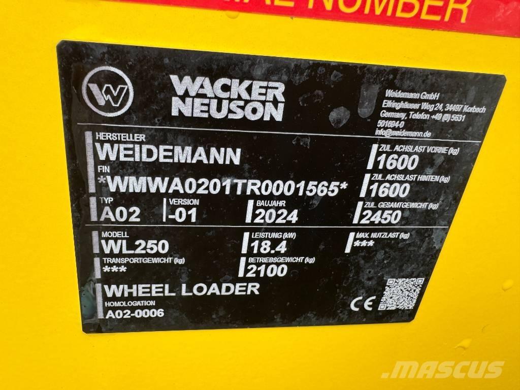 Wacker Neuson WL 250 Cargadoras sobre ruedas