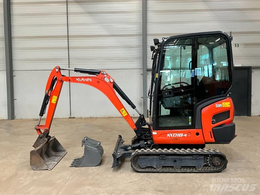 Kubota KX 018-4 Mini excavadoras < 7t