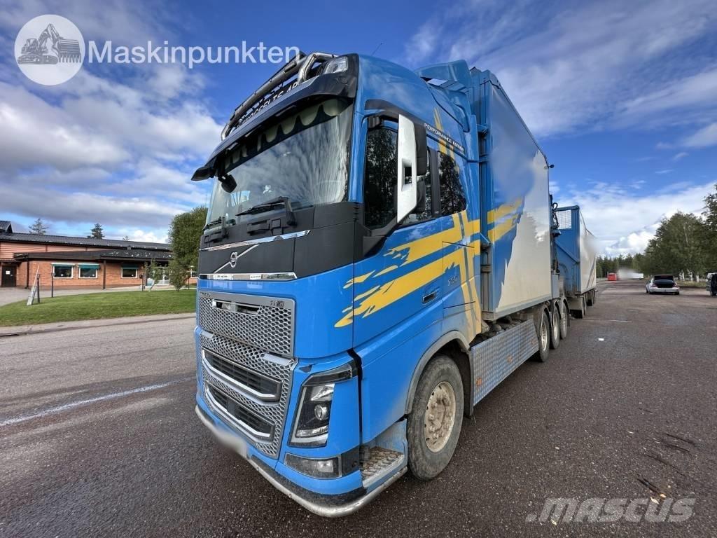 Volvo FH 16 750 Camiones volquete para virutas de madera