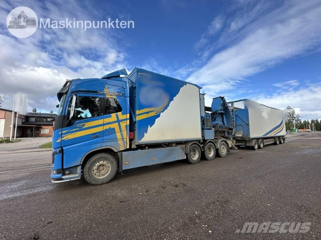 Volvo FH 16 750 Camiones volquete para virutas de madera