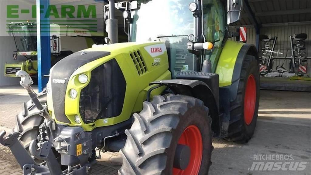 CLAAS arion 650 Tractores