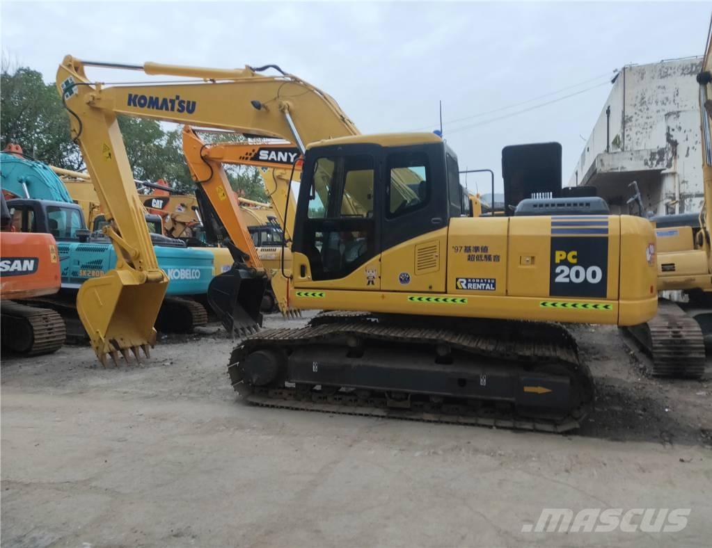 Komatsu PC200-7 Excavadoras de cadenas