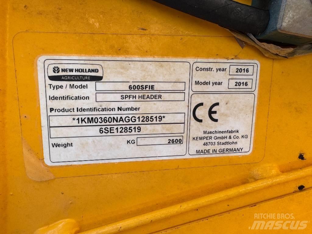 Kemper 600 SFIE Cabezales de cosechadoras combinadas