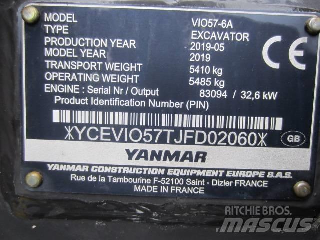 Yanmar Vio 57 Mini excavadoras < 7t