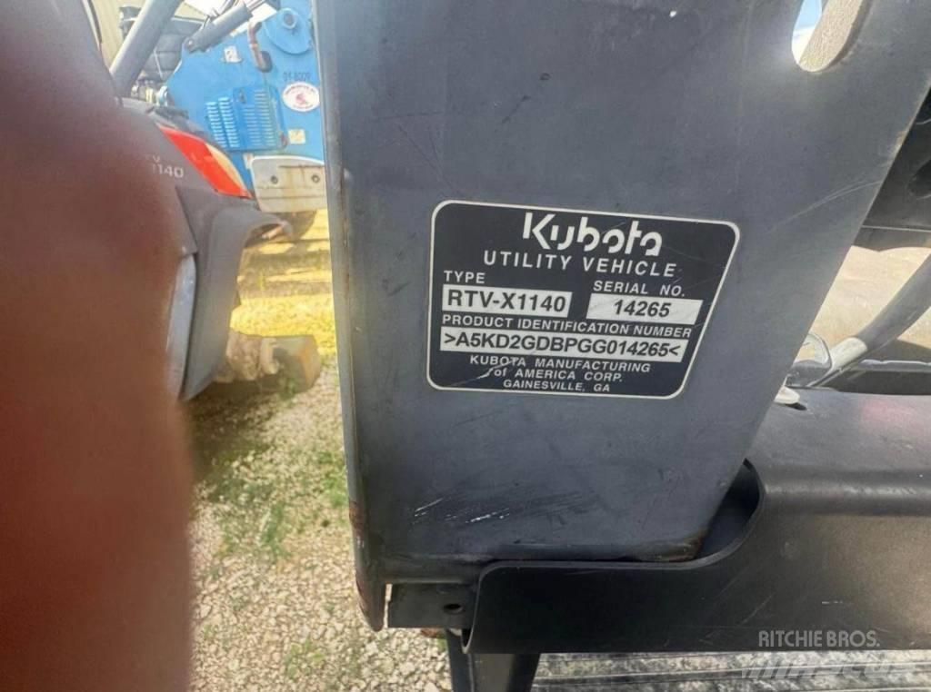 Kubota RTV-X 1140 Maquinaria para servicios públicos