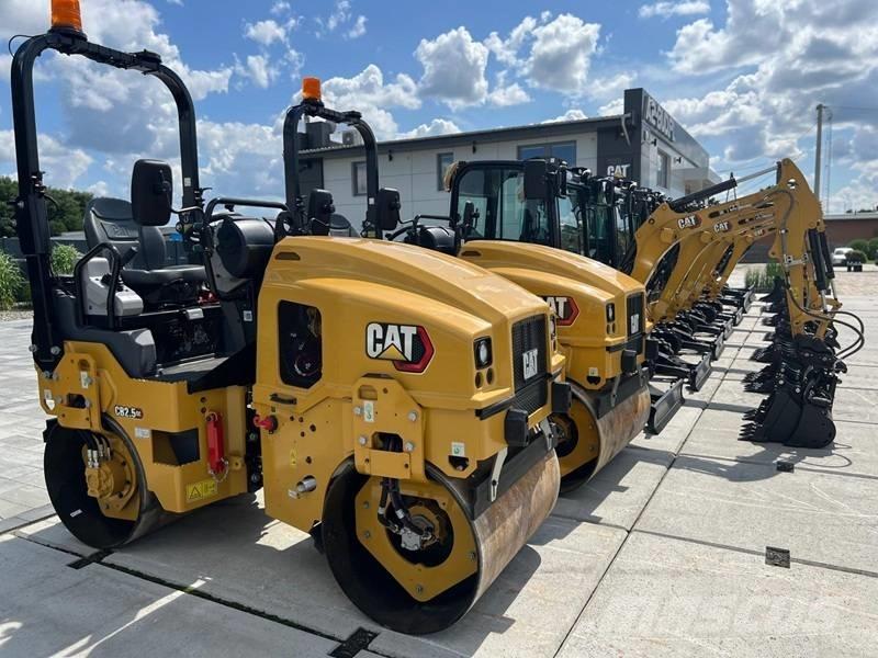 CAT CB 2.5 GC Rodillos de doble tambor
