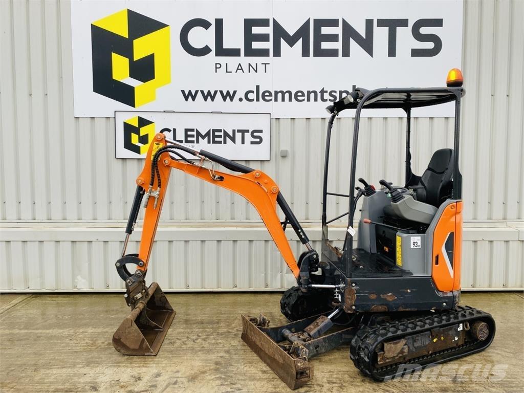 Doosan DX17Z Mini excavadoras < 7t