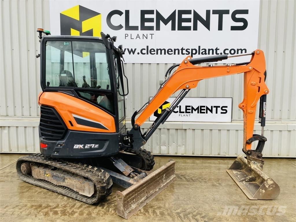 Doosan DX27Z Mini excavadoras < 7t