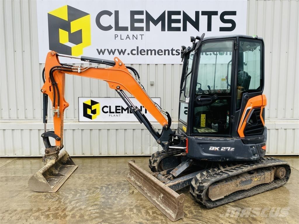Doosan DX27Z Mini excavadoras < 7t
