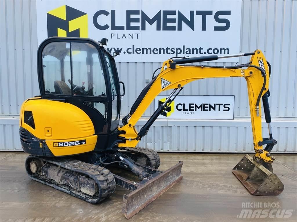 JCB 8026CTS Mini excavadoras < 7t