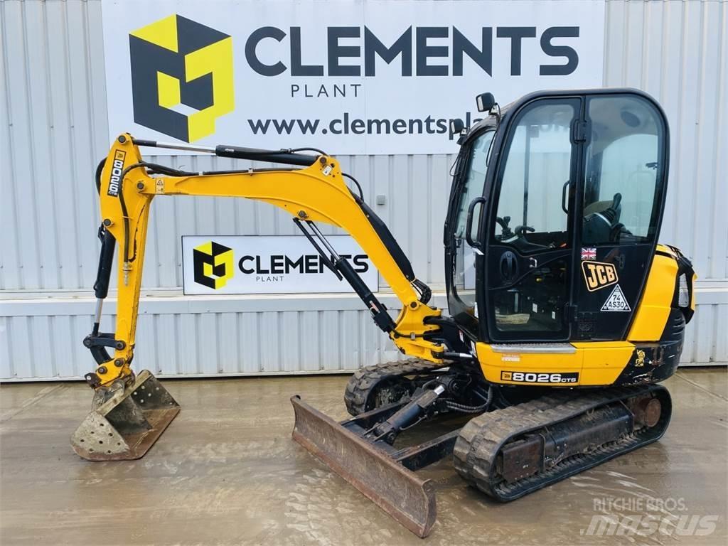 JCB 8026CTS Mini excavadoras < 7t
