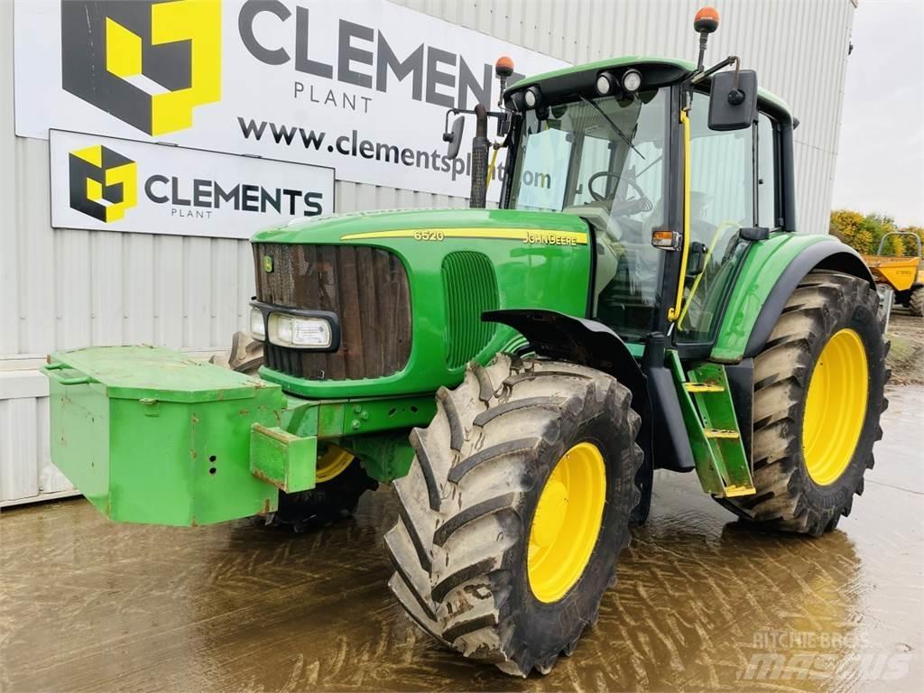 John Deere 6520 Tractores