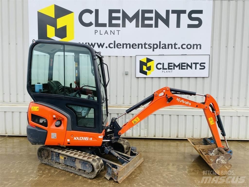 Kubota KX016-4 Mini excavadoras < 7t