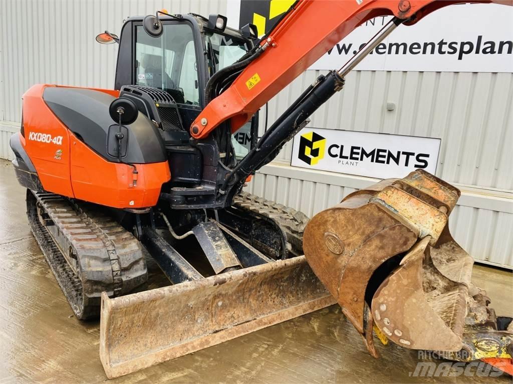 Kubota KX080-4a Excavadoras 7t - 12t