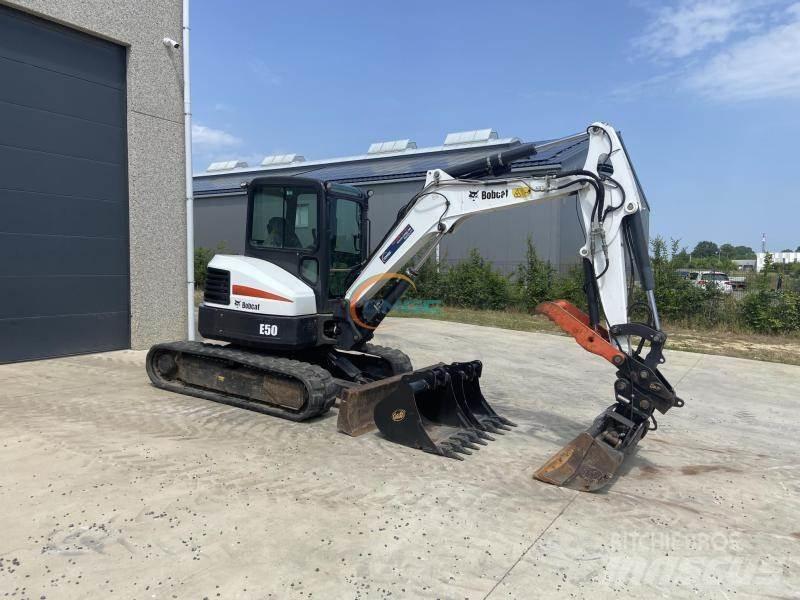 Bobcat E 50 Excavadoras de ruedas