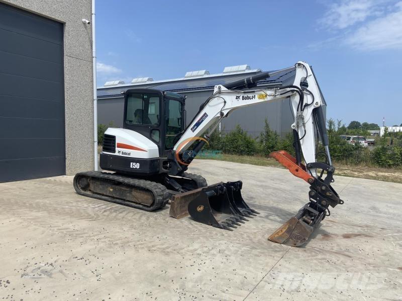 Bobcat E 50 Excavadoras de ruedas