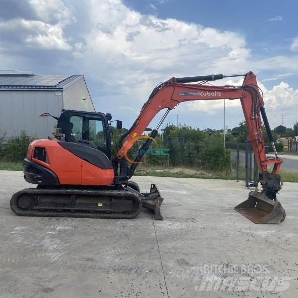 Kubota KX080-4 Excavadoras de ruedas