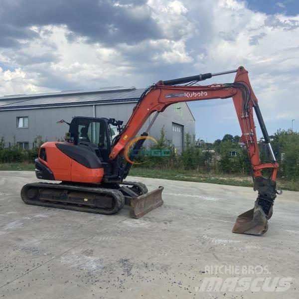 Kubota KX080-4 Excavadoras de ruedas
